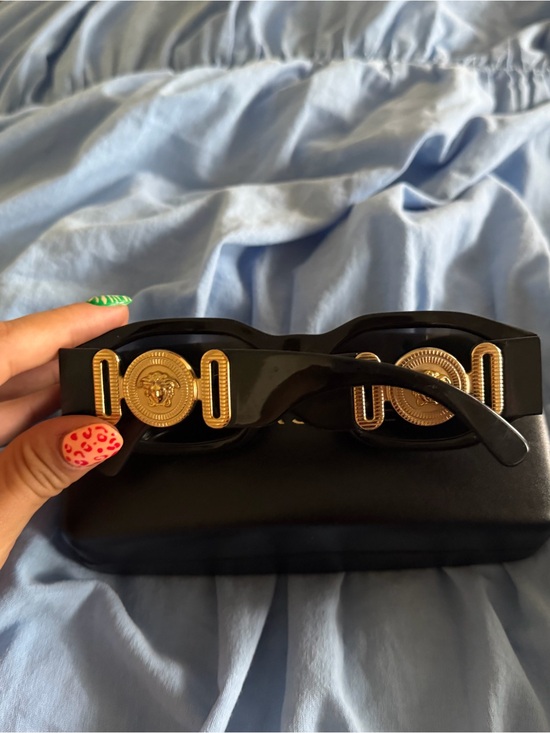 Versace Unisex Black Medusa Frame Sunglasses main image 6